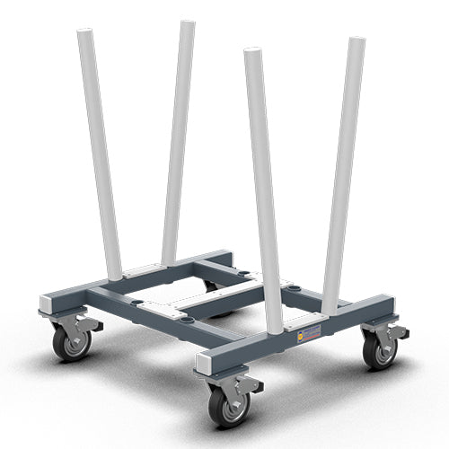 abaco-machines-USA-V-cart-AVC3747-1.jpg Abaco V-Cart – Heavy-Duty Compact Stone & Glass Slab Transport Cart (AVC3747) - Image 1