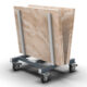 Abaco V-Cart – Heavy-Duty Compact Stone & Glass Slab Transport Cart (AVC3747) - Image 5