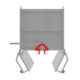 Drop Bottom Dumpster | Galvanized | Abaco Machines - Image 3
