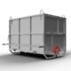 Drop Bottom Dumpster | Galvanized | Abaco Machines - Image 4