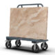 Abaco QLI Drywall Cart – Compact Stone & Panel Transport Cart (AQDC039-CS-M2) - Image 4