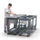 Abaco Dual Polished Flip Table (APFT7422) – Lift & Tilt Stone Work Table - Image 6
