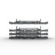 Abaco Folding One-Stop A-Frame – FOSA11872-AC (Stackable, Rubber-Protected Transport Rack) - Image 2