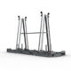 Abaco Folding One-Stop A-Frame – FOSA11872-AC (Stackable, Rubber-Protected Transport Rack)