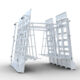 Abaco Multi Adjustable Dropside Truck A-Frame – AMDST9076, Customizable Width & Height - Image 2