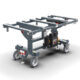 Abaco Power Kitchen Processing Table – PKPT6340-PRO, Electric Slab Tilt & Move