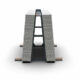 Abaco QLI Standard A-Frame AQSA060 – Industrial Stone Slab Storage Frame - Image 6