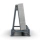 Abaco Stacking Single-Sided A-Frame ASSA48 | Industrial Slab Storage Rack - Image 2