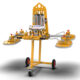 Abaco Stone Vacuum Lifter – SVL100 (1,000 kg / 2,200 lb, 0°–90° Tilt, 4 Pads) - Image 3