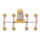 Abaco Vacuum Lifter – CVL600, 0°–90° Tilt, Compressed-Air Powered - Image 2