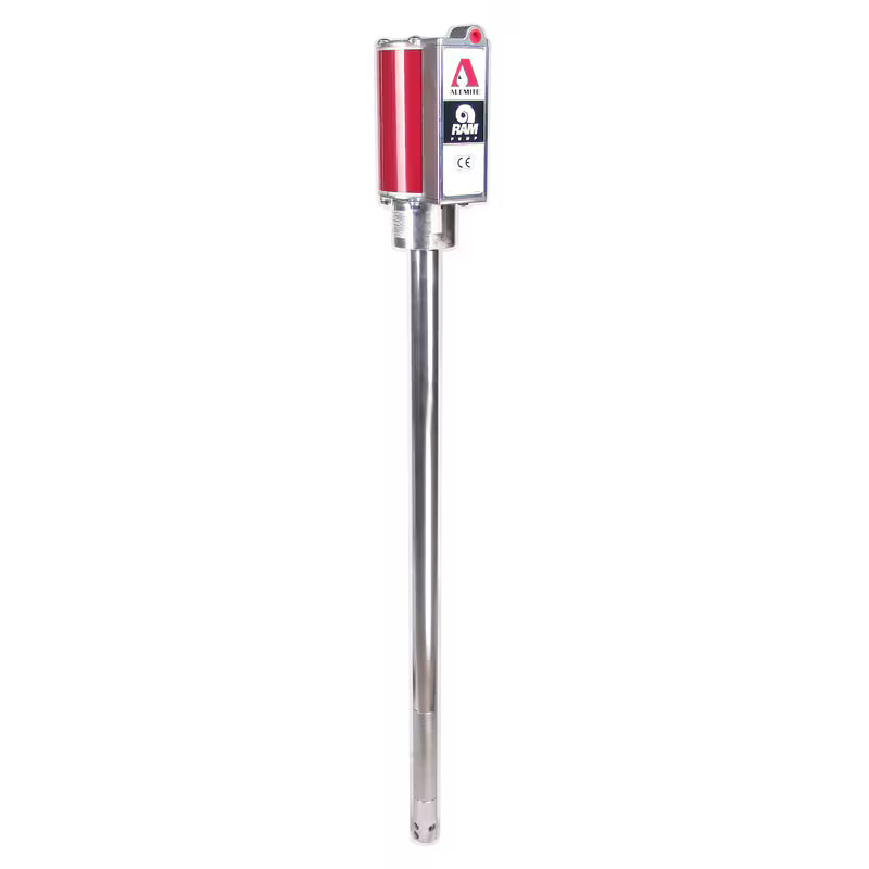 alemite-stationary-RAM-grease-pump-package-400lb-drum-9979-A.jpg Alemite Grease Pump Package - 400 lb drum - Image 1