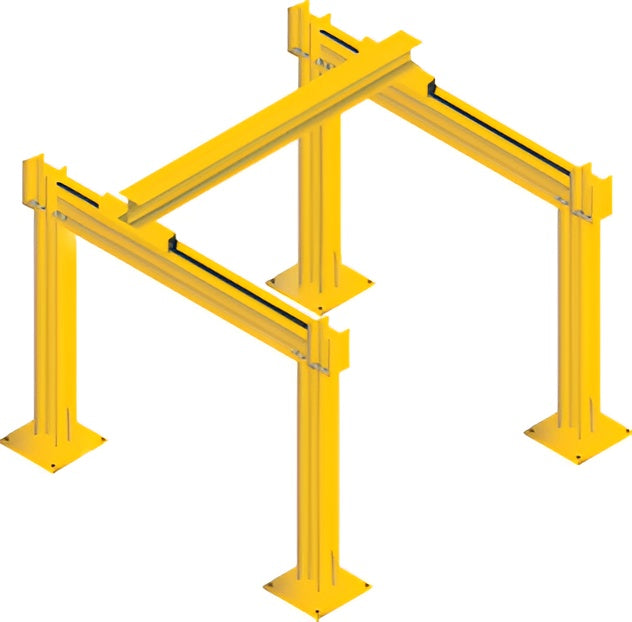 all-lift-cranes-10ft-bridge-pan-12ft-HUB-cell-crane-0.jpg All Lift Cranes Cell Crane 10' Bridge Pan 12' HUB - Image 1