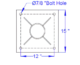 All Lift Cranes FTJ Series Floor Mounted Tool Jib Crane 150 Lbs Capacity 10' HUB - Image 3