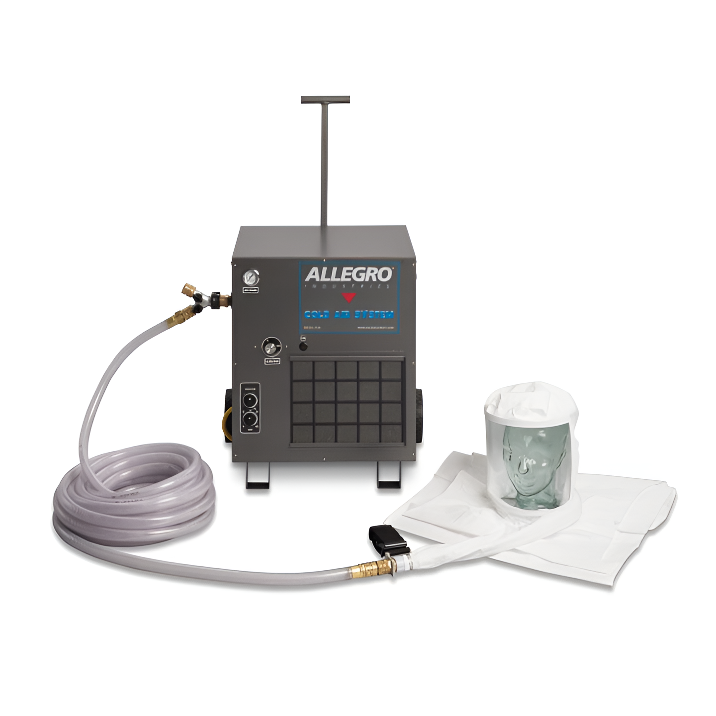 allegro-1-worker-double-bib-tyvek-hood-breathing-cold-air-respirator-system-100ft-hose-9222-01CA-Picsart-AiImageEnhancer.png Double Bib Cold Air Respirator Systems | 100' Hose | Allegro 9222-01CA - Image 1