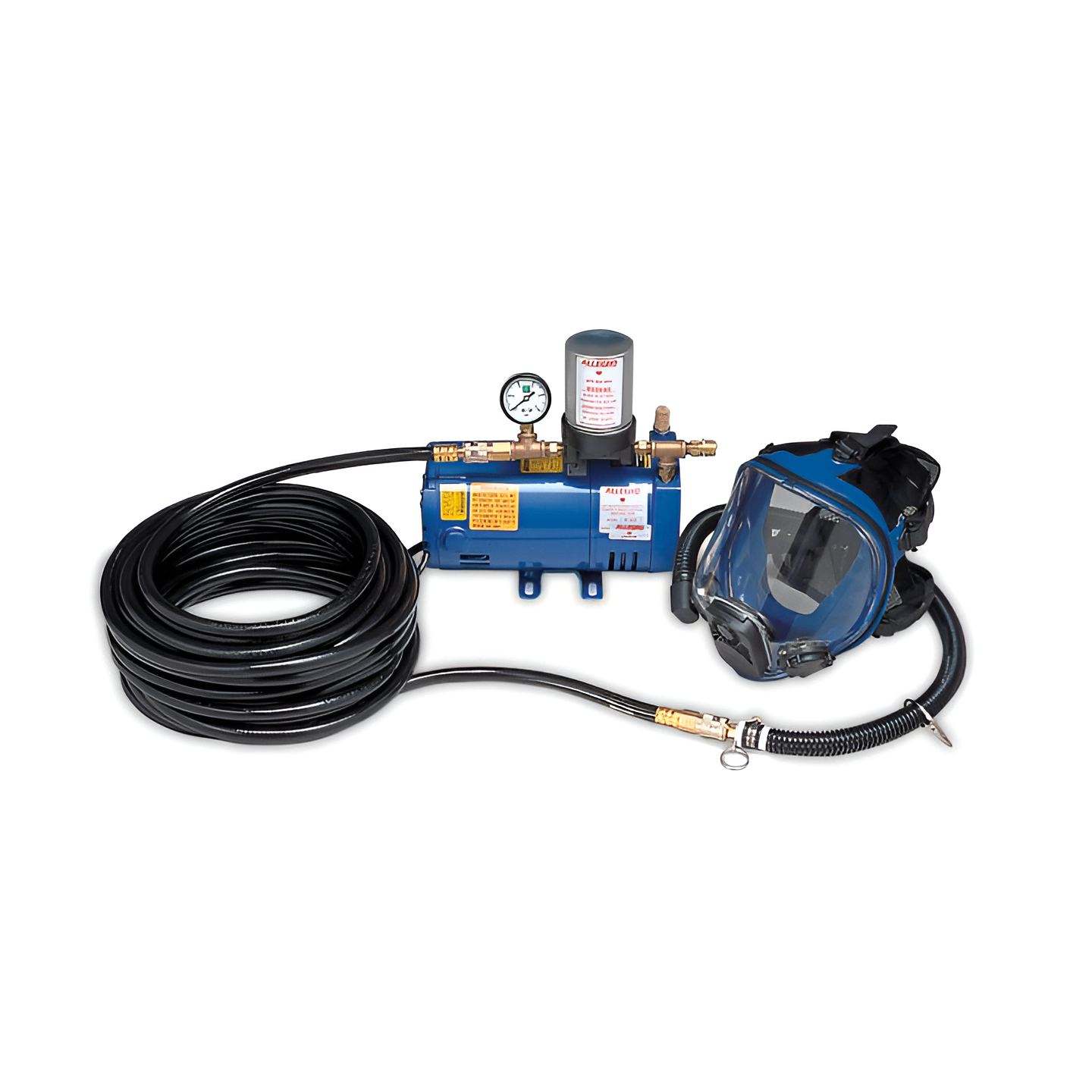allegro-1-worker-full-mask-system-with-50-hose-9200-01.png Full Mask System | 50' Hose | 1/4 HP | Allegro 9200-01 - Image 1