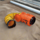 Plastic Blower with Canister & Ducting | 16'' | Axial AC | Allegro - Image 2