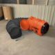 Blower with Canister & Ducting | 16'' | Axial Explosion-Proof (EX) Plastic | Allegro - Image 2