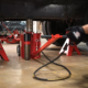 American Forge & Foundry AFF 10 Ton Air Lift Jack – Heavy-Duty Truck/Bus Jack - Image 2