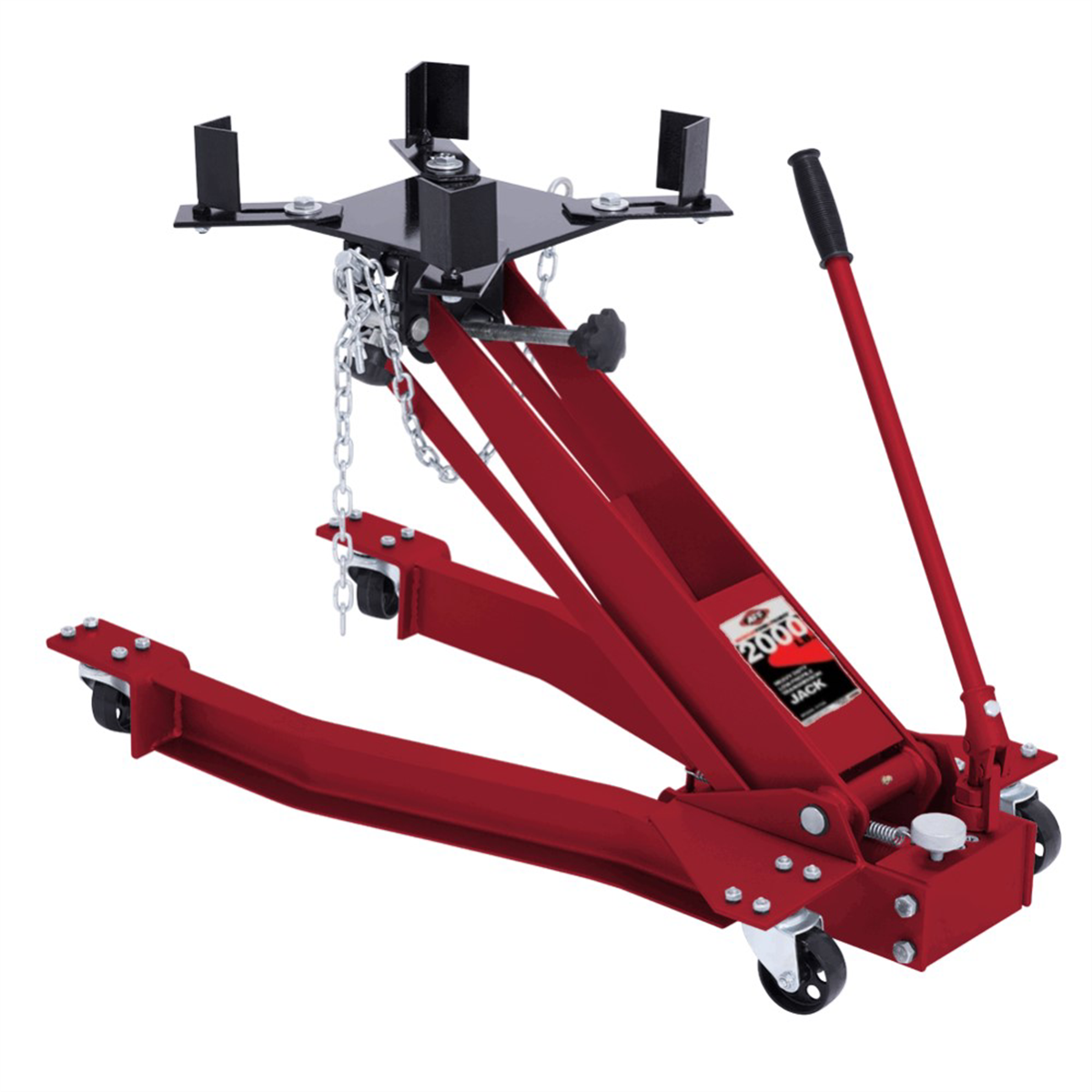 american-forge-_-foundry-AFF-transmission-jack-hydraulic-floor-style-low-profile-wishbone-style-2000Lbs-capacity-5-875inches-min-H-to-30-75inches-high-H-manual-han-pump-heavy-duty-317.png American Forge & Foundry AFF 2000 lb Low-Profile Transmission Jack | AFF Hydraulic Jack - Image 1