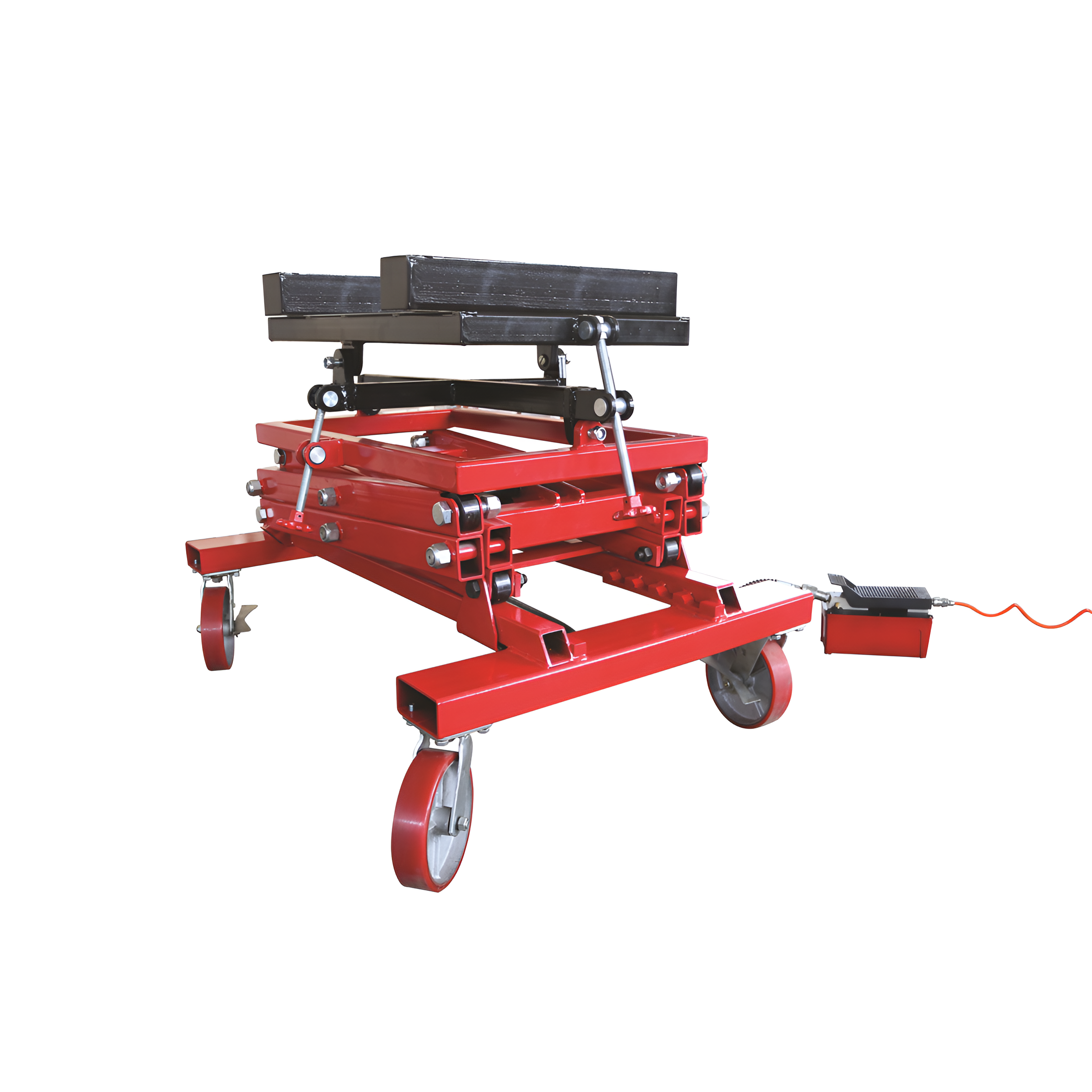 american-forge-_-foundry-Aff-2500lb-capacity-power-train-lift-table-3182.png American Forge & Foundry 2,500 lb Power Train Lift/Table – Heavy-Duty Adjustable Engine & Transmission Service Table (3182) - Image 1