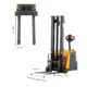 Electric Stacker | Counterbalanced | 2200 lbs. Capacity | 98'' Lift Height |Apollolift A-3043 - Image 3