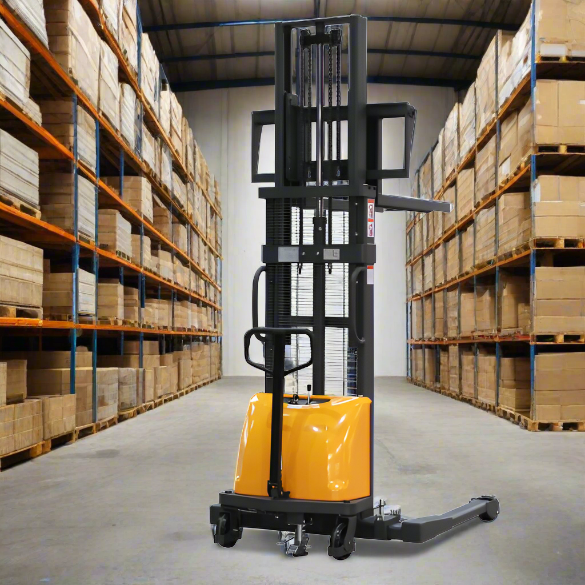 apollo-lift-3300-lbs-capacit-power-lift-straddle-stacker-98-lifting-A-3011_2024-06-03T05_33_14.466Z.png Electric Straddle Stacker | 3300 lbs. Capacity | 98'' Lifting Height | Apollolift A-3011 - Image 1