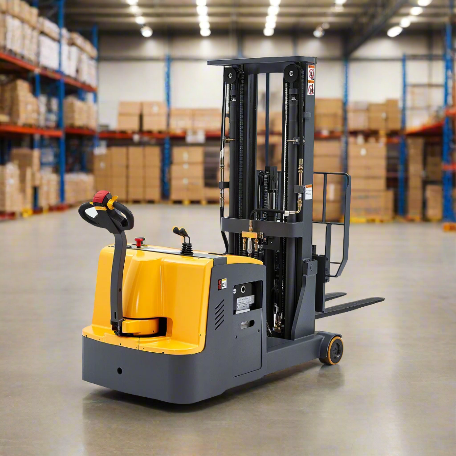 apollo-lift-3300-lbs-capacity-counterbalanced-electric-stacker-117-lifting-A-3032_2024-06-14T19_15_19.012Z.png Electric Stacker | Counterbalanced | 3300 lbs. Capacity | 117'' Lifting | Apollolift A-3032 - Image 1