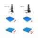 Electric Pallet Stacker | Fixed | 3300 lbs. Capacity | 118'' Lift Height | Apollolift A-3016 - Image 4