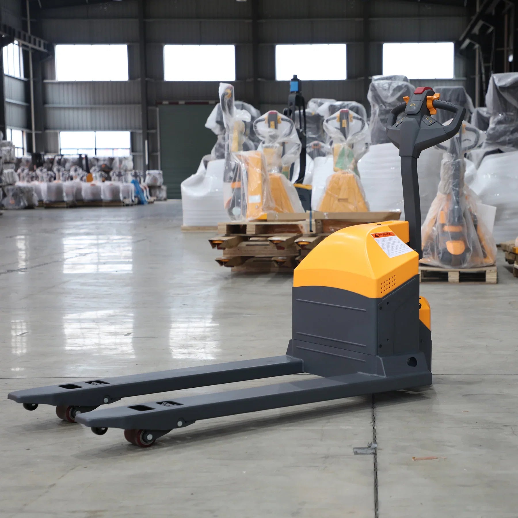 apollo-lift-4400-lbs-capacity-full-electric-pallet-jack-with-emergency-key-switch-48-x-27-fork-apolloLift-A1030-5.jpg Electric Pallet Jack | 4400 lbs. Capacity | 48'' x 27'' Fork | Apollolift A-1030 - Image 1