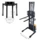 Apollo Lift Full Electric Straddle Stacker 138'' Max.Lifting Height 3300 lbs A-3051 - Image 6
