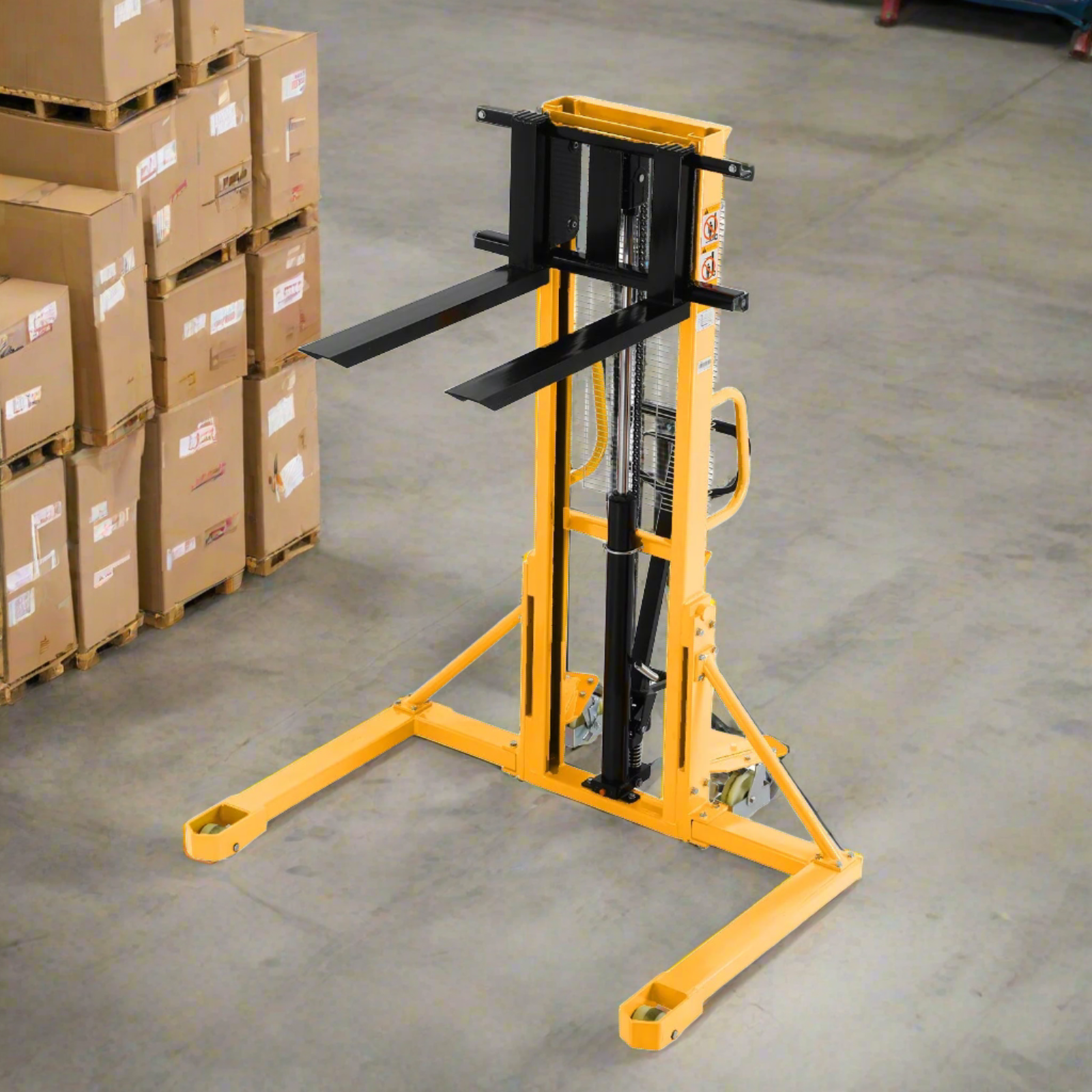 apollo-lift-straddle-legs-1100lbs-cap-63-lift-height-A-3004_2024-06-04T22_03_05.951Z.png Straddle Stacker | 1100 lbs. Capacity | 63'' Lift Height | Apollolift A-3004 - Image 1