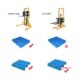 Manual Pallet Stacker | Hydraulic | 2200 lbs. Capacity | 63'' Lift Height | Apollolift A-3003 - Image 5