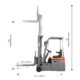 3 Wheel Electric Battery Powered Forklift | 3300 lbs Capacity | Apollolift A-3041 - Image 4