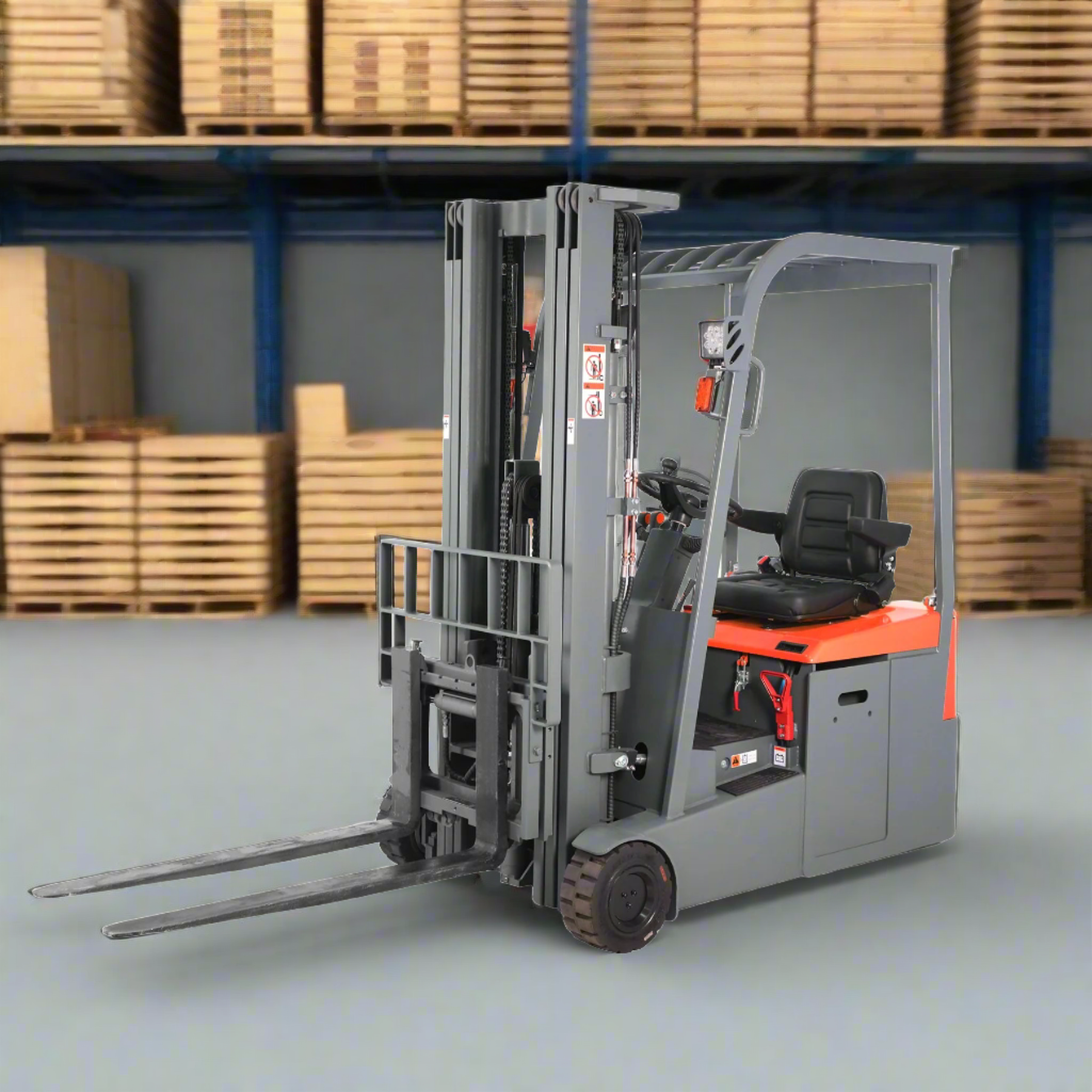 apollolift-3300lb-capacity-3-wheel-electric-battery-powered-forklift-197-lifting-height-A-3041_2024-06-04T21_08_24.115Z.png 3 Wheel Electric Battery Powered Forklift | 3300 lbs Capacity | Apollolift A-3041 - Image 1