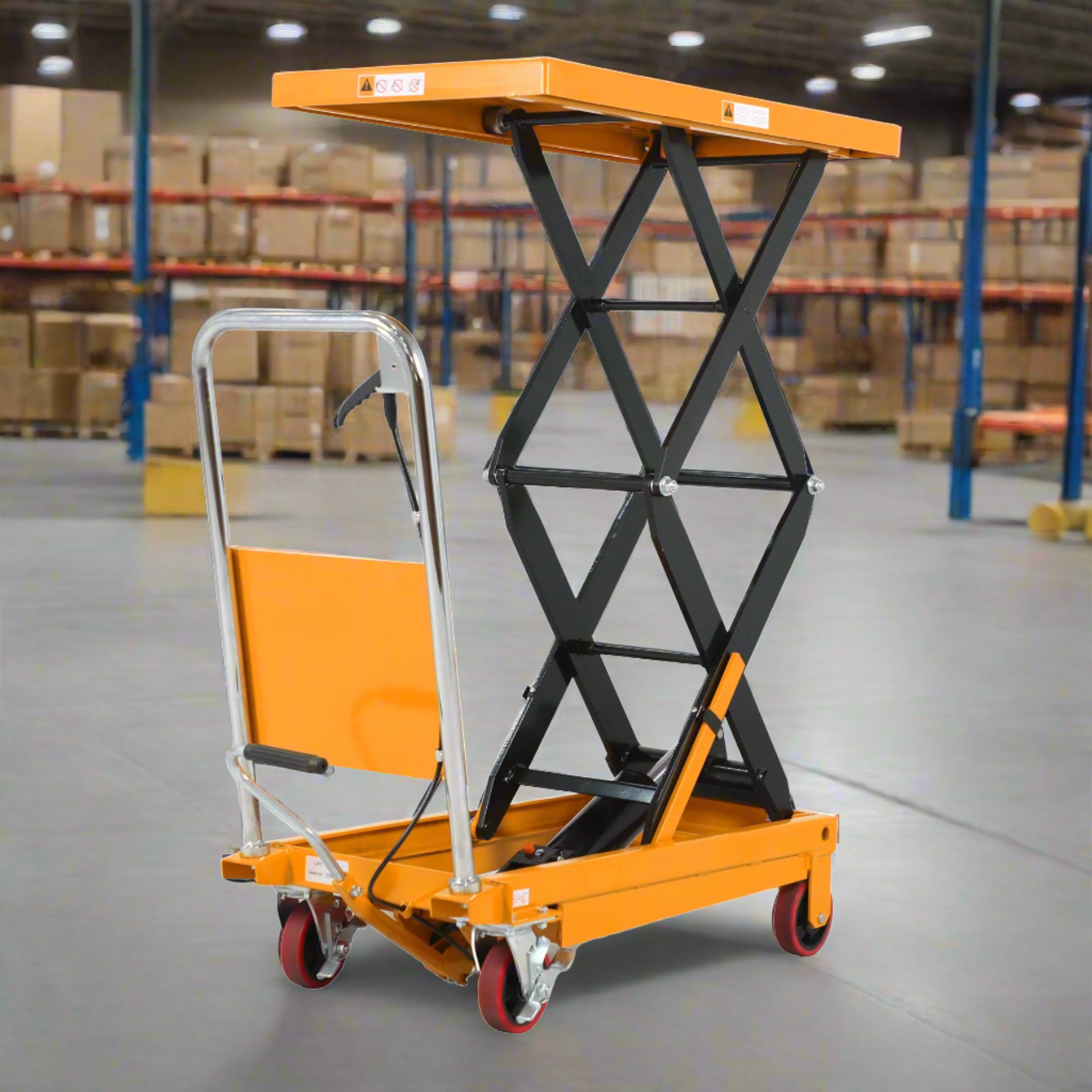 apollolift-770-lbs-capacity-double-scissor-lift-table-51_2024-06-04T21_17_36.702Z.png Double Scissor Lift Table | 770 lbs Capacity | Lifting Height 51.2'' | Apollolift A-2007 - Image 1