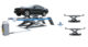 Atlas 12AWFSL 12,000 lb Alignment Scissor Lift + RJ‑6 Rolling Jacks Combo (Will Call) | ATTD‑12AWFSL‑COMBO