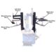 Atlas Automotive Equipment 200 Series Dual Assist Arms ATTC-DAA-SA - Image 3