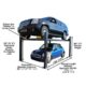 Atlas 408SL 8,000 LB Portable 4-Post Car Lift | Super Deluxe Hobbyist Automotive Lift | Model ATTD-408SL - Image 2