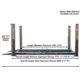 Atlas 408SL 8,000 LB Portable 4-Post Car Lift | Super Deluxe Hobbyist Automotive Lift | Model ATTD-408SL - Image 11