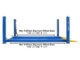 Atlas 414A Commercial Grade Alignment 4-Post Lift – 14,000 lb Capacity Heavy-Duty Automotive Lift (ATTD-414A) - Image 12