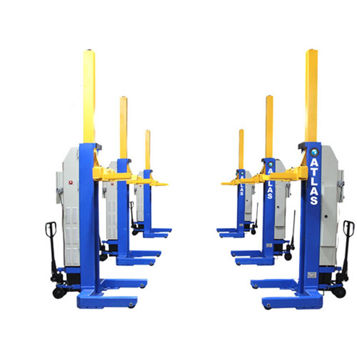 atlas-automotive-equipment-ALI-certified-battery-powered-mobile_column-lift-system-111_000lb-capacity-ML-6051BC.png Atlas Automotive Equipment ALI Certified Battery Powered Mobile Column Lift System 111,000 lb. Capacity ML-6051BC - Image 1