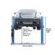 Atlas BP8000 2-Post Car Lift with Lawnmower Adapter Combo – 8,000 lb Capacity Garage Equipment - Image 4