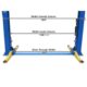 Atlas BP8000 2-Post Car Lift with Lawnmower Adapter Combo – 8,000 lb Capacity Garage Equipment - Image 7