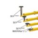 Atlas BP8000 2-Post Car Lift with Lawnmower Adapter Combo – 8,000 lb Capacity Garage Equipment - Image 9