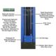 Atlas PV10PX 10,000 LB Overhead Two-Post Car Lift | Commercial Grade Automotive Equipment | Model XH-PV10PX-FPD - Image 19