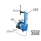 Atlas TC221 Rim-Clamp Tire Changer – Model ATTC221, 21″ Wheel Service Machine - Image 7