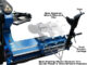 Atlas TC301 Tire Changer & WBT210 Wheel Balancer Combo – Professional Automotive Tire Service Equipment (Will Call ) - Image 5