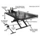 Atlas Cyclelift XLT Motorcycle/ATV Lift – 1,000 lb Capacity (HT-CYCLELIFT-XLT) - Image 4