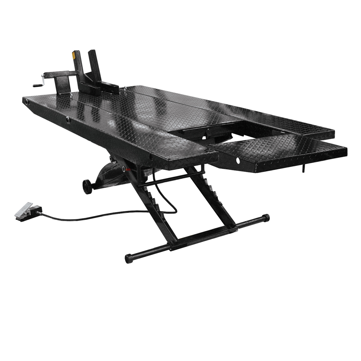 atlas-automotive-equipment-cyclelift-XLT-motorcycle-ATV-1000lb-capacity-lift-HT-CYCLELIFT-XLT.png Atlas Cyclelift XLT Motorcycle/ATV Lift – 1,000 lb Capacity (HT-CYCLELIFT-XLT) - Image 1