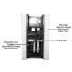 Atlas Garage PRO8000EXT-L 8,000 LB Extra Tall & Extra Long Portable 4-Post Car Lift | Professional-Grade Automotive Lift | Model XH-PRO-PRO8000EXT-L - Image 22